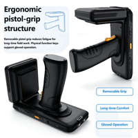 Lecteur-graveur RFID UHF portable robuste Android HC-720S avec lecteur d'empreintes digitales et scanner de codes-barres 1D 2D pour l'inventaire des actifs d'entrepôt