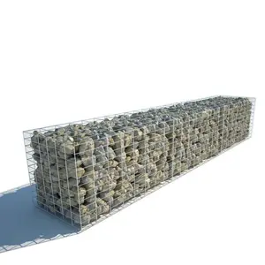 Hot Selling Goedkope Wire Mesh Gabion Voor Keerwanden Roestvrij Staal 200X100X50 Gelaste Gabion Box