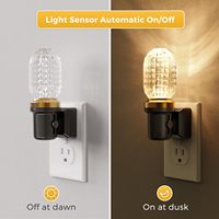 Veilleuse moderne ZHILAI, lumière blanche chaude, mini veilleuse LED à capteur, à intensité variable, à brancher, pour chambre à coucher