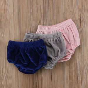 Shorts en velours pour bébés et tout-petits, garçons et filles, culottes douces pour enfants de 0 à 3 ans - Product Image 2