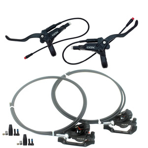 Patineta eléctrica XOD plegable con freno de disco hidráulico, batería de litio, manillar de inducción magnética automática. - Product Image 1