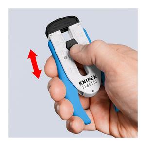 เครื่องมือลอก knipex 12 85 110 SB สำหรับสายเคเบิลใยแก้วนำแสงขนาด190มม. - Product Image 4