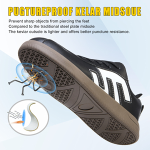 <span class=keywords><strong>Scarpe</strong></span> <span class=keywords><strong>Antinfortunistiche</strong></span> alla Moda per Uso Quotidiano, Resistenti agli Urti e alle Forature, Calzature da Lavoro per Donne - Product Image 3