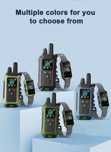 <span class=keywords><strong>Collier</strong></span> de dressage <span class=keywords><strong>pour</strong></span> <span class=keywords><strong>chien</strong></span> à distance 2000 pieds, rechargeable, étanche IP67, modes bip, vibration et choc, anti-aboiement et dresseur <span class=keywords><strong>pour</strong></span> animaux <span class=keywords><strong>d</strong></span>'extérieur - Product Image 6
