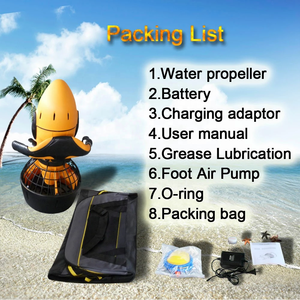Camoro-patinete eléctrico <span class=keywords><strong>para</strong></span> buceo, con certificación CE, 300W, 40-60 minutos, 64x39x37, 10,2 kg, CN;JIA, 0-30m, 100kg - Product Image 6