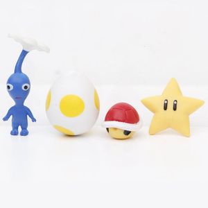 Vente chaude 18 pièces pour Super Mario Bros Yoshi dinosaure PVC figurines dessin animé jouet modèle décoration pour les Fans d'anime - Product Image 6