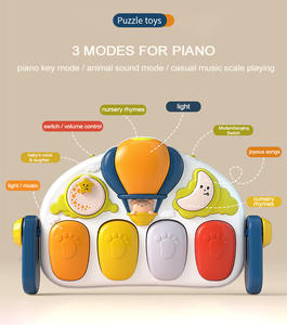 ילדים רוטרי טחנת רוח מוסיקלי שטיח רך בייבי פעילות חדר כושר צעצוע בעיטת <span class=keywords><strong>n</strong></span> לשחק פסנתר לשחק מחצלת - Product Image 3