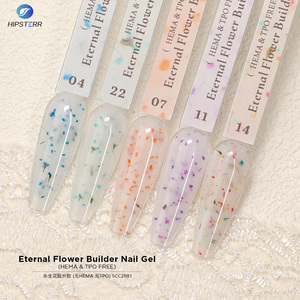 Nouvel Arrivage Gel de Construction pour Ongles UV/LED Effet Fleur Séchée Lacté, Longue Durée, Poids Personnalisable, Marque Privée - Product Image 2