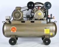 Compresseur d'air industriel à piston à entraînement par courroie 380V, 120L, 8 bars, 4KW, lubrifié, refroidi par air, compresseurs d'air à pression