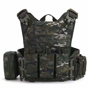 퀵 릴리즈 다기능 전술 보호복 플레이트 캐리어 전술 야외 체스트 하네스 - Product Image 4