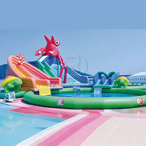 Large Inflatable Water <strong>Slide</strong> for <strong>Sale</strong> Big Inflatable Water <strong>Slide</strong> Park Summer <strong>Slide</strong> with <strong>Pool</strong> - Product Image 3