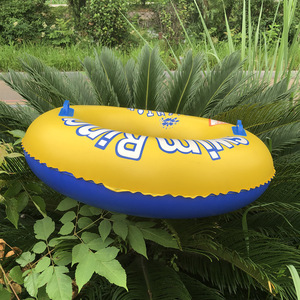 Saintovo Swim Ring <b>Inflatable</b> Yellow 80cm Adult Swimming <b>Float</b> Water Sports - Product Image 2