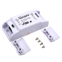 Sonoff-Module de commutation Wifi intelligent, commutateur sans fil avec télécommande, fonctionne avec Alexa Google Home