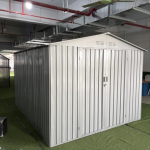 Kit per Garage da Giardino 6x5 Fai-da-Te, Ecologico e Moderno, Facilmente Assemblabile, Impermeabile e Durevole in Lega di Alluminio - Product Image 5