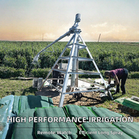 Système d'irrigation agricole à pivot central, moteur, engrenage, machine d'arrosage, surveillance à distance, construction métallique pour l'utilisation agricole des cultures