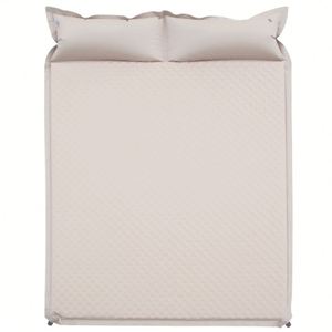 Outdoor Foam Self Inflating Pad Double Sleeping Mat 2 Person Camping <b>Mattress</b> With Pillow - Product Image 1