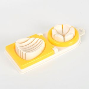 New Design Stainless Steel Cutter Two-In-One Multi-Functional Slicer Manual Double Head Egg Divider - Product Image 3