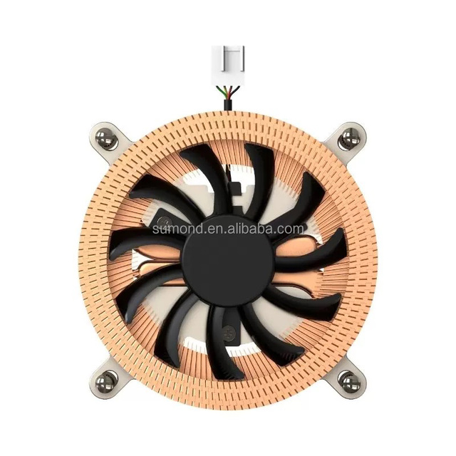 Ultra-Thin S21 All-in-One ITX/HPTC Computer Cooler 115X/1700CPU Pure Copper Small Case Cooling Fans & Accessories