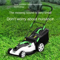 Cortadora de Césped Manual Vetex al por Mayor, 220V, Cortadora de Césped Eléctrica con Cable, Cortadora de Césped Ecológica con Ruedas para Jardín Doméstico