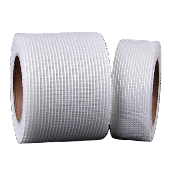 5*5Mm Buitenmuur Gebruik Alkali Muur Versterkte Zelfklevende Glasvezel Mesh Gezamenlijke Tapes