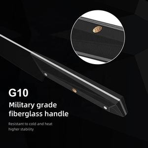 Couteau <span class=keywords><strong>de</strong></span> chef Yangjiang en acier inoxydable avec revêtement en <span class=keywords><strong>nitrate</strong></span> <span class=keywords><strong>de</strong></span> titane noir, couteau <span class=keywords><strong>de</strong></span> chef à marque privée - Product Image 5