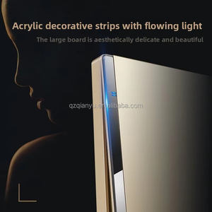 Interruptor de luz sin marco Sensation, panel de suministros eléctricos, interruptor de pared, toma de corriente con tira electrochapada, interruptor eléctrico de pared - Product Image 3