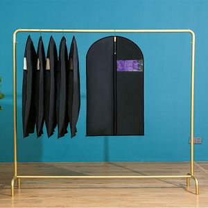 Housse de vêtement 60*100cm, housse anti-poussière pour vêtements en PEVA, housses de rangement transparentes pour vêtements, sac anti-poussière en plastique pour costumes - Product Image 4