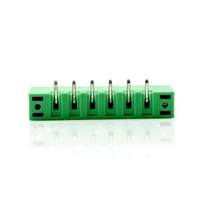 high quality plug in/PCB Terminal Block/ connector 5.0 5.08 pitch 2-24P with SCREW 90 degree Right angle