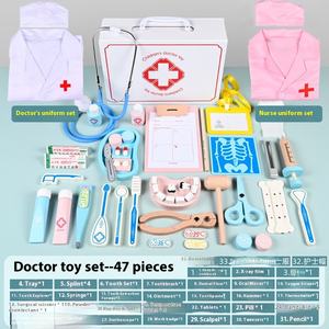 Ensemble <span class=keywords><strong>de</strong></span> jeu pour enfants, costume <span class=keywords><strong>de</strong></span> petit docteur avec stéthoscope, <span class=keywords><strong>jouet</strong></span> <span class=keywords><strong>de</strong></span> jeu <span class=keywords><strong>de</strong></span> rôle pour enfants - Product Image 6