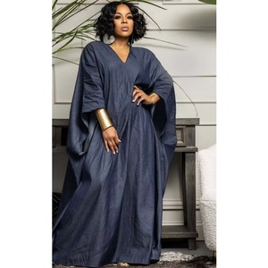 Boutique <span class=keywords><strong>al</strong></span> <span class=keywords><strong>por</strong></span> <span class=keywords><strong>mayor</strong></span> otoño nueva moda <span class=keywords><strong>imitación</strong></span> Denim Casual suelto vestido <span class=keywords><strong>de</strong></span> mujer - Product Image 1