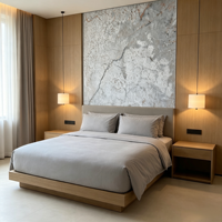 Panneau mural en pierre souple personnalisé, placage flexible en différentes couleurs et tailles pour la décoration de la maison, des hôtels et des salles de réunion