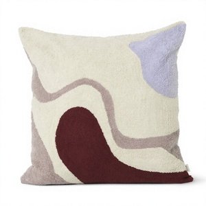 Handmade Indian Cotton Luxury Woven Tufted <b>Sofa</b> Cushion <b>Cover</b> Household Pillow Cases Eco-Friendly Custom OEM Wholesale - Product Image 1
