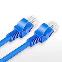 Cable de Conexión de Red Ethernet UTP de Cobre Puro de ultima, RJ45 Cat6 E Cat6, 5 Metros, Azul, 40 cm