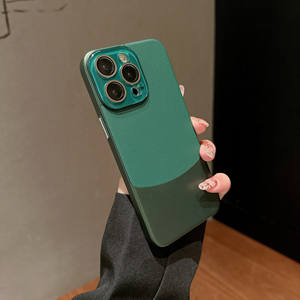 2024 NOUVEAU design coque de téléphone Housse en cuir PU avec <span class=keywords><strong>protection</strong></span> de l'appareil photo pour <span class=keywords><strong>Iphone</strong></span> 16 pro max 15 pro max Electro placage funda forro - Product Image 3