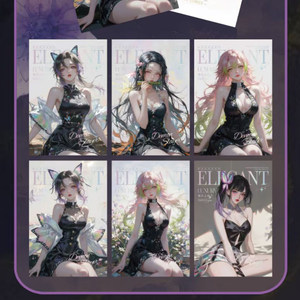 <span class=keywords><strong>Carte</strong></span> Collezionabili Anime Doujin Waifu Ruika Demoned Slayer, <span class=keywords><strong>Carte</strong></span> Grandi A5, Edizione Cento Scene Storie Fantasy, Castello Infinito - Product Image 3