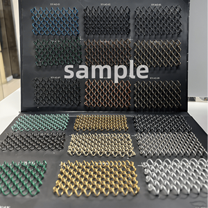 Malla de enlace de aluminio resistente a la corrosión para capas superiores de gazebo de jardín y cubiertas de refugio de punto de vista escénico - Product Image 6