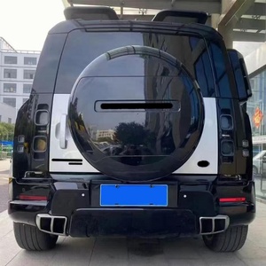 Kit de Carrocería Universal 2020 para Modificación de Automóviles, Parachoques Delanteros y Traseros SVR con Recortes para Faros Antiniebla, Fijación con Pernos, para Defender - Product Image 4