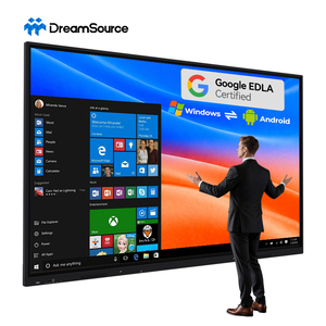 Pizarra Digital Interactiva LCD, Pizarra Inteligente de 65/75/86 Pulgadas, 4K UHD, 1 Año de Garantía, Tablero de Anuncios para Aula, 350cd/m2 - Product Image 1