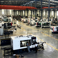 Tour CNC central à double broche à serrage, à entraînement intermédiaire par courroie, à prix bas et haute efficacité, pour le tournage en série de rouleaux de convoyeur