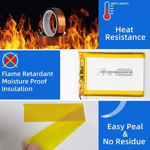 High Temperature Heat Resistant Heat <strong>Transfer</strong> Thermal <strong>Tape</strong> for Sublimation Masking Polyimide Film Silicone Adhesive Kaptons <strong>Tape</strong> - Product Image 3