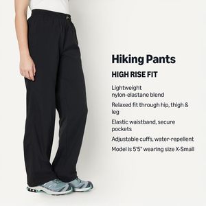 Pantalon de randonnée imperméable pour femme Amazon Essentials, coupe classique, polyester et nylon, cordon de serrage, vêtements de sport d'extérieur - Product Image 4