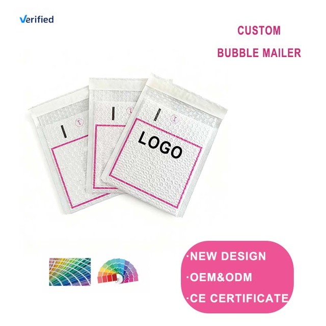 Lihao Tear Resistant Custom Logo Bubble Envelope Dustproof Padded Mailer for Electronics