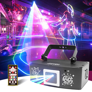 Ysh chuyên nghiệp 3D hoạt hình RGB Laser hiển thị máy chiếu <span class=keywords><strong>DMX512</strong></span> âm nhạc âm thanh kích hoạt Câu lạc bộ trong nhà Disco ánh sáng sân khấu đèn nhà - Product Image 1