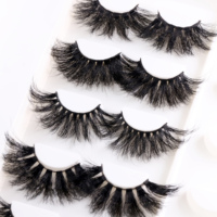Fournisseur de produits de beauté de Qingdao, cils en vison 100% naturels, cils en fourrure de vison véritable de haute qualité, vente en gros