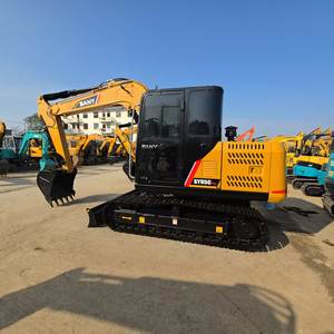 Excavatrice forestière professionnelle Sany SY95C d'occasion, 9,5 tonnes, sur chenilles, équipement de construction - Product Image 1