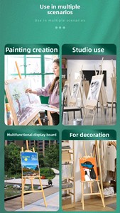 Présentoir d'art en acrylique facile à assembler <span class=keywords><strong>avec</strong></span> design multifonctionnel réglable pour la publicité, autoportant - Product Image 4