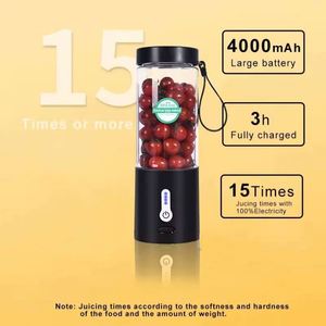 Aplicación Inteligente para el Hogar, Mini Licuadora Eléctrica Personal, Licuadora Portátil Recargable por USB - Product Image 2