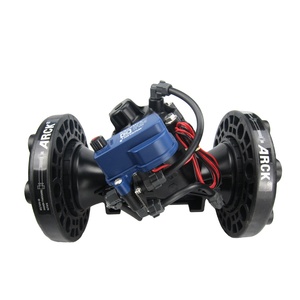 Vanne solénoïde électrique en plastique de 4 pouces pour l'irrigation à distance des aménagements paysagers - Product Image 1