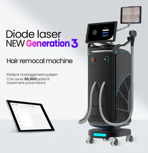 Mesin gel penghilang bulu permanen laser, mesin gel penghilang rambut permanen untuk laser (serat optik)