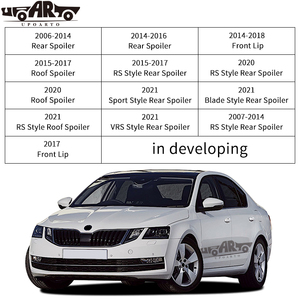 Los accesorios exteriores incluyen parachoques delantero divisor labio techo ventana ala alerón trasero para <span class=keywords><strong>Skoda</strong></span> <span class=keywords><strong>Octavia</strong></span> - Product Image 2